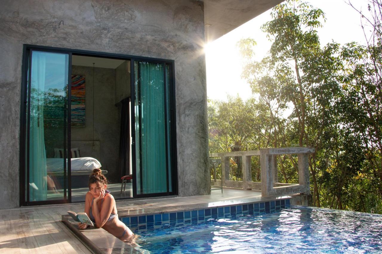 Stylish Pool Villa - 10 Mins Walk To The Beach Ko Lanta Exterior foto